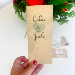 convite de casamento